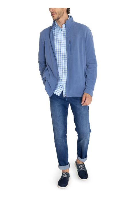 Polar Fibras Recicladas Azul Glasgow Hombre -9