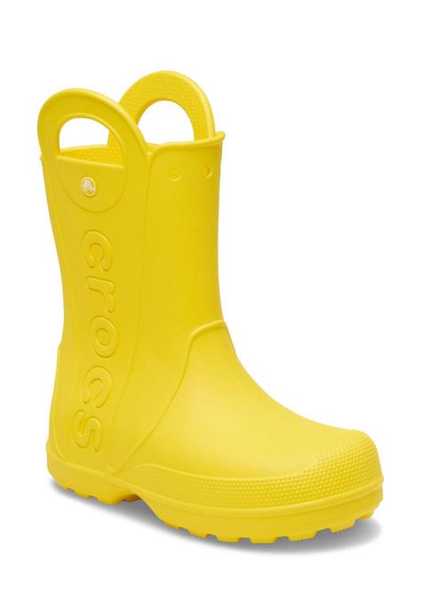 Bota de Agua Crocs Mujer Handle It Rain Boot Amarillo-6