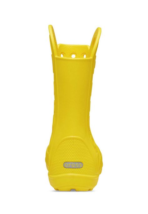 Bota de Agua Crocs Mujer Handle It Rain Boot Amarillo-7