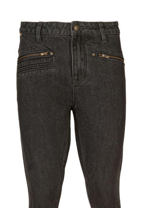 Pantalón Algodón Orgánico Mujer Leman Gris-3