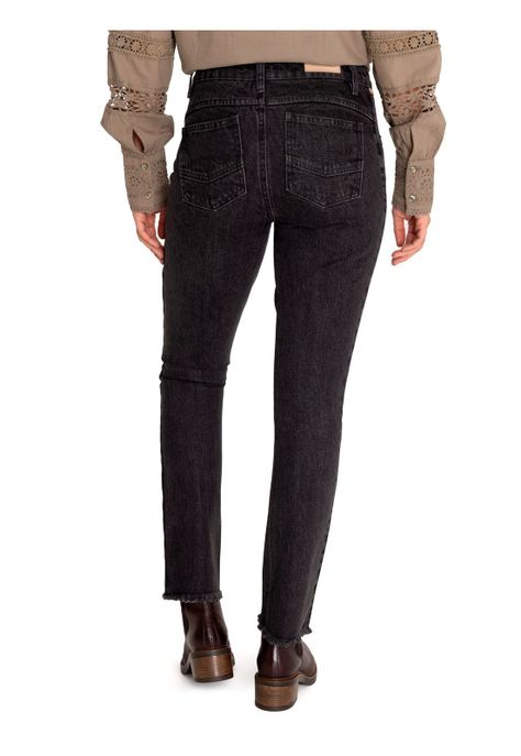 Pantalón Algodón Orgánico Mujer Leman Gris-6