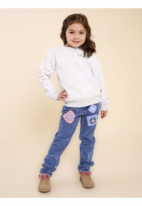 Jeans Niña Macrame Denim-1
