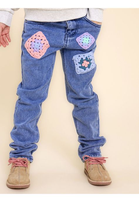 Jeans Niña Macrame Denim-3