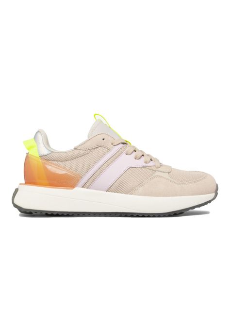 Zapatilla Cuero Mujer Tiasa Arena-0