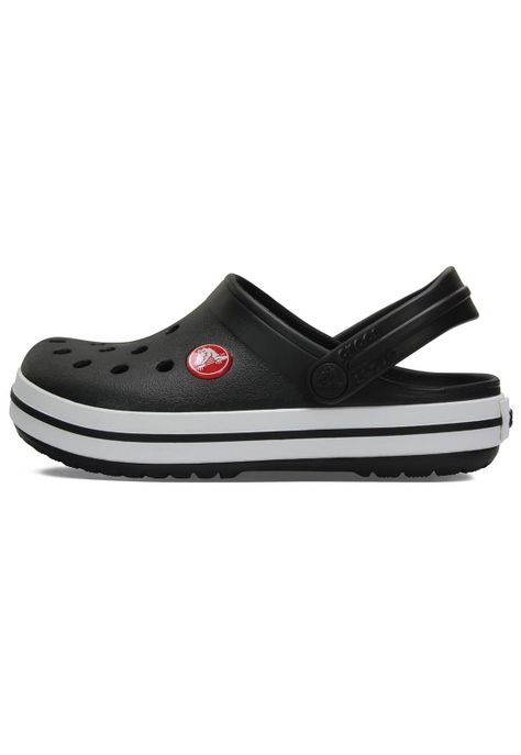 Zueco Crocs Niño Crocband Clog Negro-1