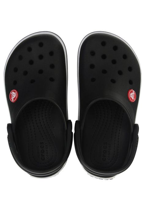 Zueco Crocs Niño Crocband Clog Negro-4