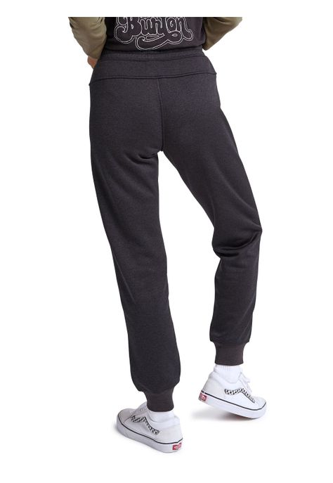 Pantalon Jogger Oak Mujer Negro Burton-1