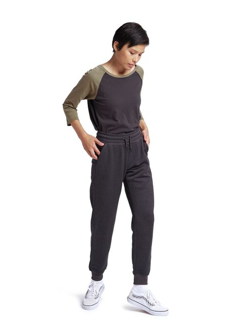 Pantalon Jogger Oak Mujer Negro Burton-2