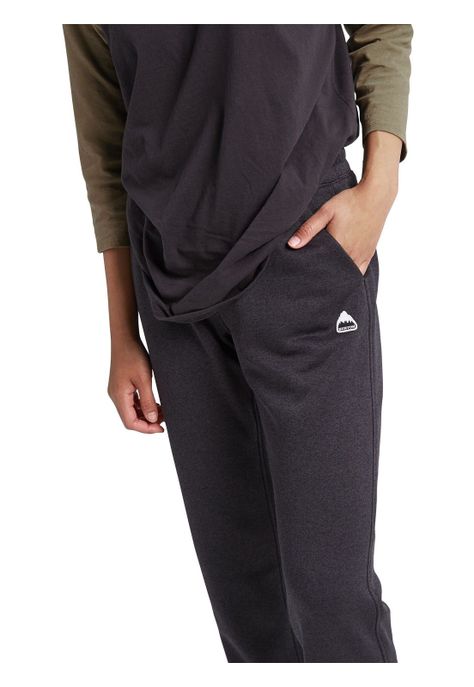 Pantalon Jogger Oak Mujer Negro Burton-3