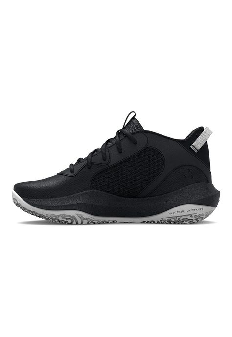 Zapatillas basketball Lockdown6 niño Negro-1