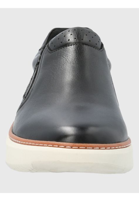 Zapato Cuero Hombre Lite G Negro-3