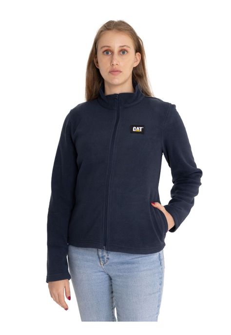 Polar Mujer Microfleece Full Zip Azul Marino-0