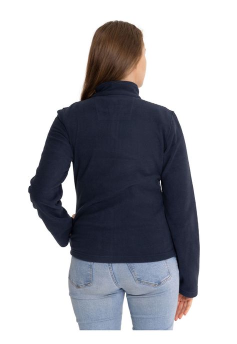 Polar Mujer Microfleece Full Zip Azul Marino-1