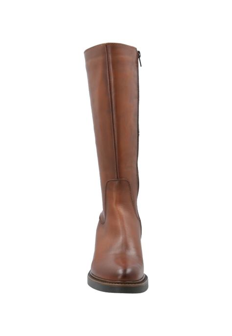 Bota Cuero Mujer Eloise Café Claro-3