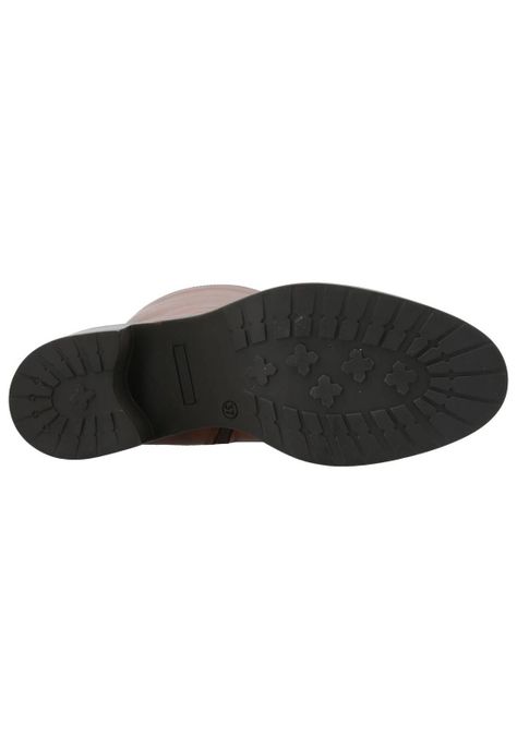 Bota Cuero Mujer Eloise Café Claro-7