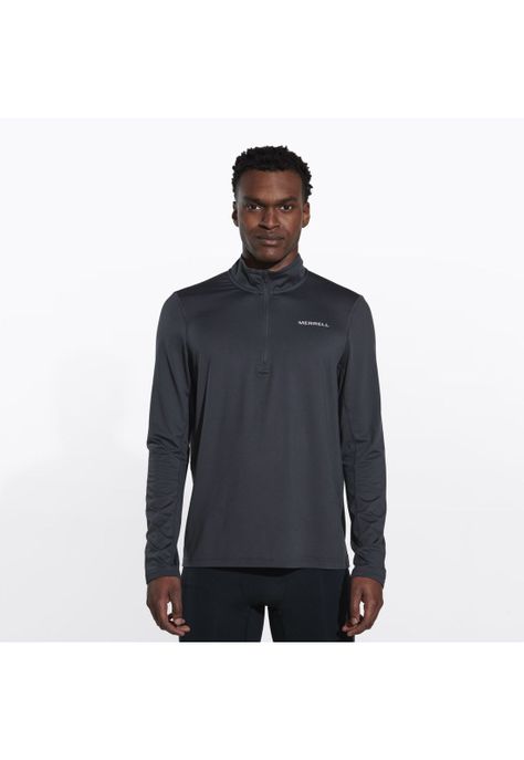 Polerón Hombre Betatherm 1/4 Zip Negro-0