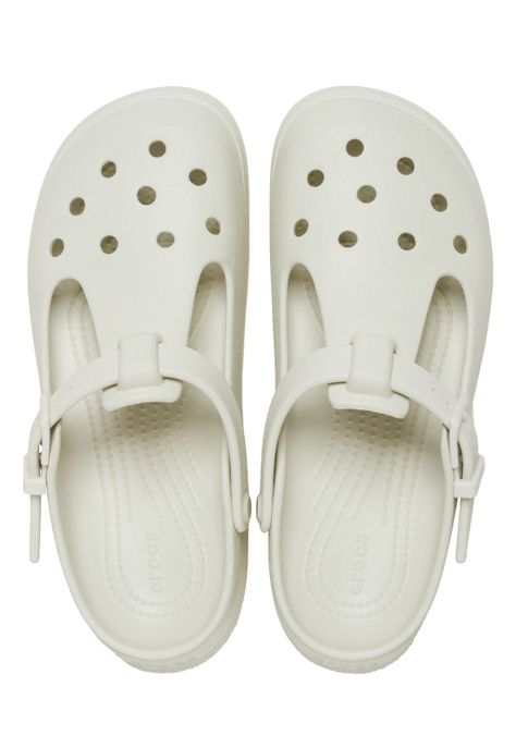 Zueco Crocs Mujer Cls Mary Jane Clog Blanco-4