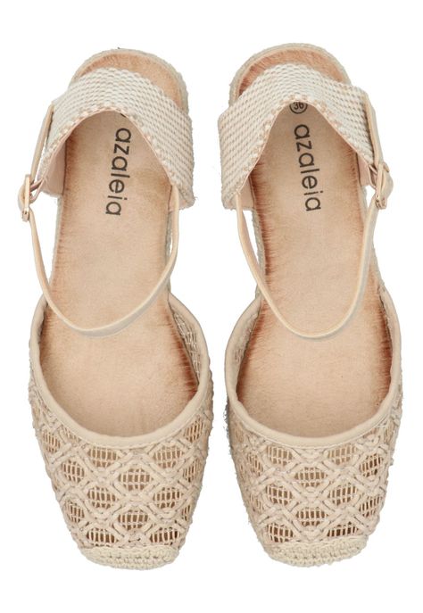 Sandalia Mujer Giotto Beige -6