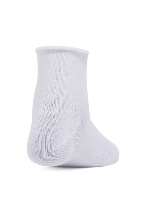 Calcetín sport Blanco Essential Low Mujer-1