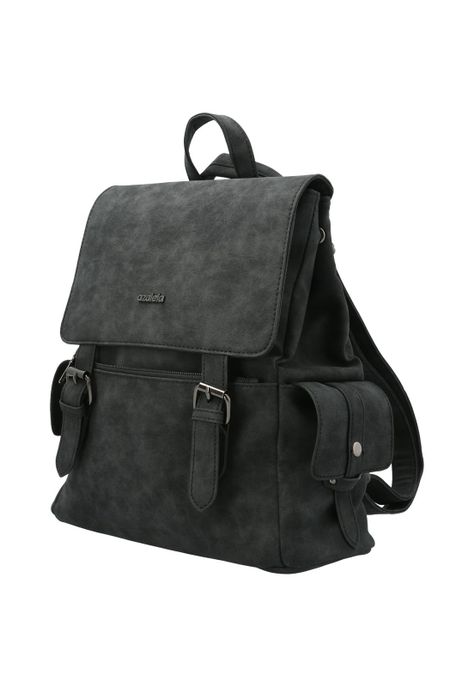 Cartera Rex Backbag Negro Mujer-1