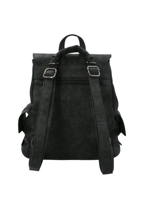 Cartera Rex Backbag Negro Mujer-2