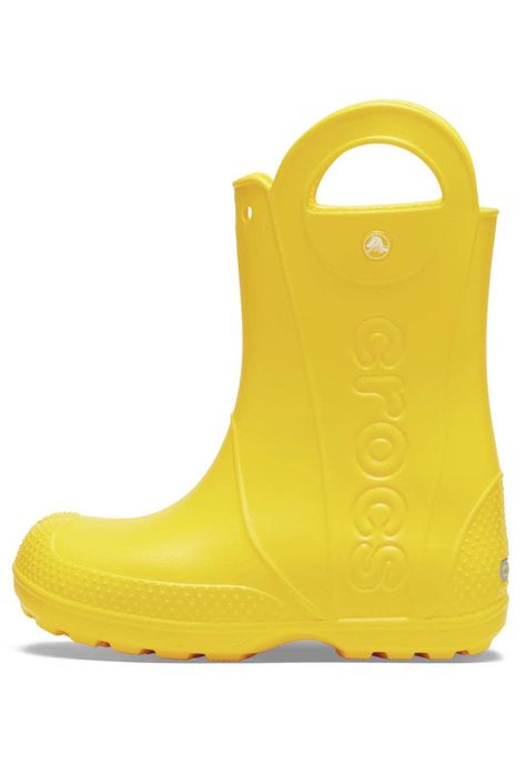 Bota de agua Crocs Niña Handle It Boot K Amarillo-1