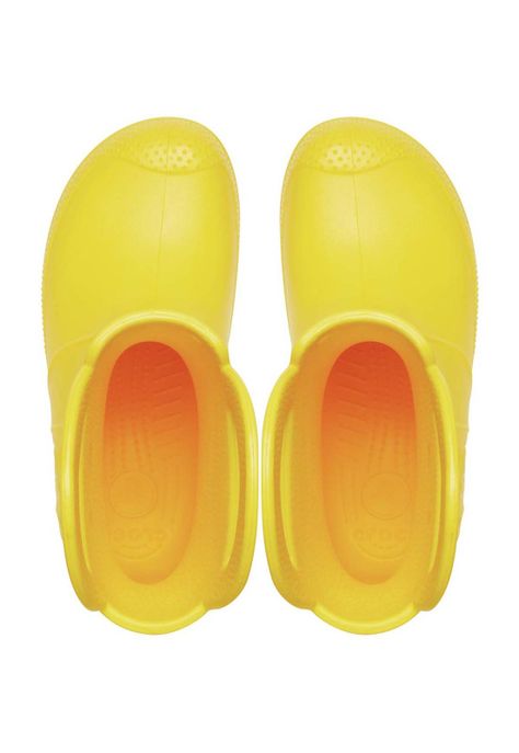 Bota de agua Crocs Niña Handle It Boot K Amarillo-4