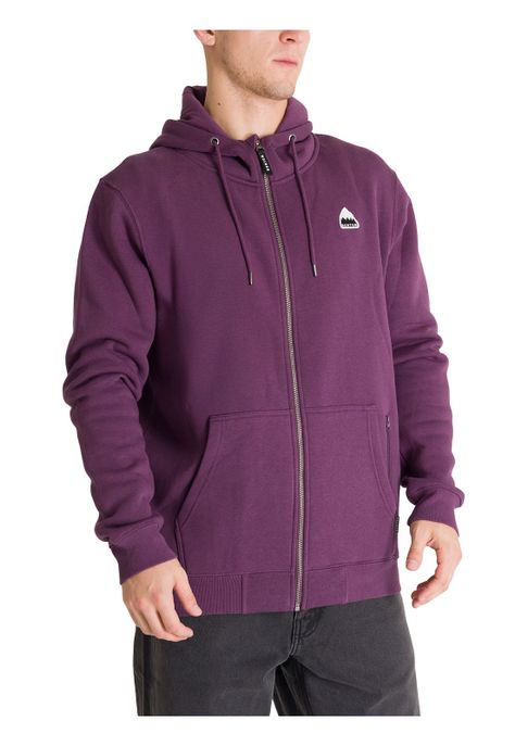 Polerón Hombre Mountain Patch Morado Burton-1