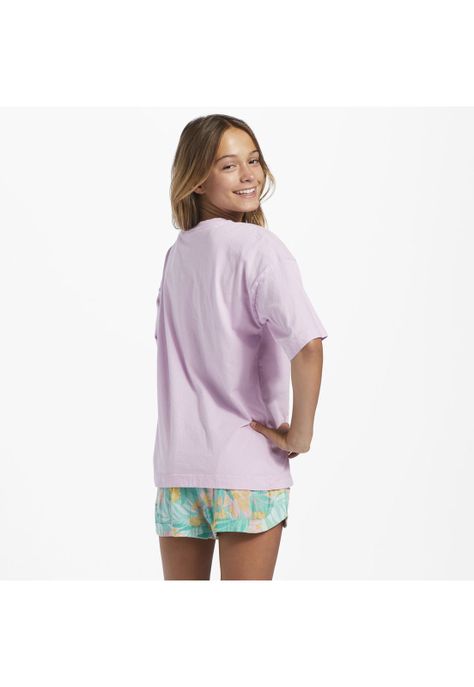 Polera M/C Niña Pinapple Party G Tee Lila-1