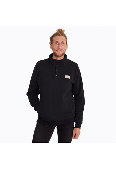 Polerón Hombre Stone Sweatshirt Negro-0