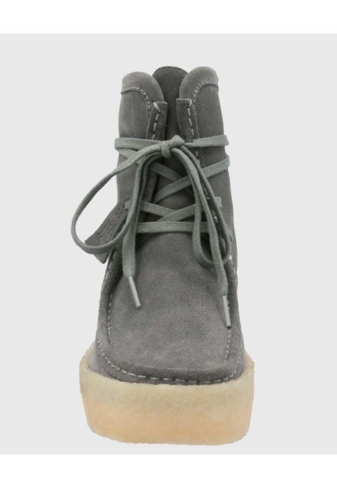 Bota Cuero Mujer Recife Gris-3