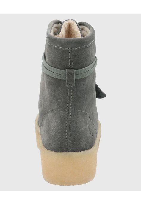 Bota Cuero Mujer Recife Gris-6