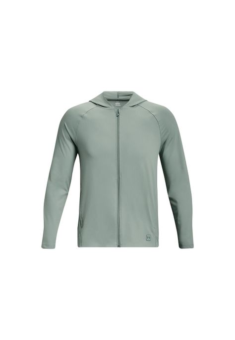 Polerón UA Meridian Full ZIP hombre Gris-0