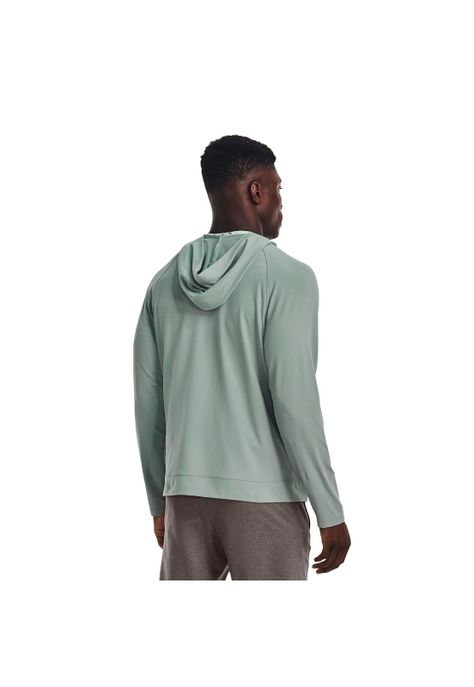Polerón UA Meridian Full ZIP hombre Gris-4