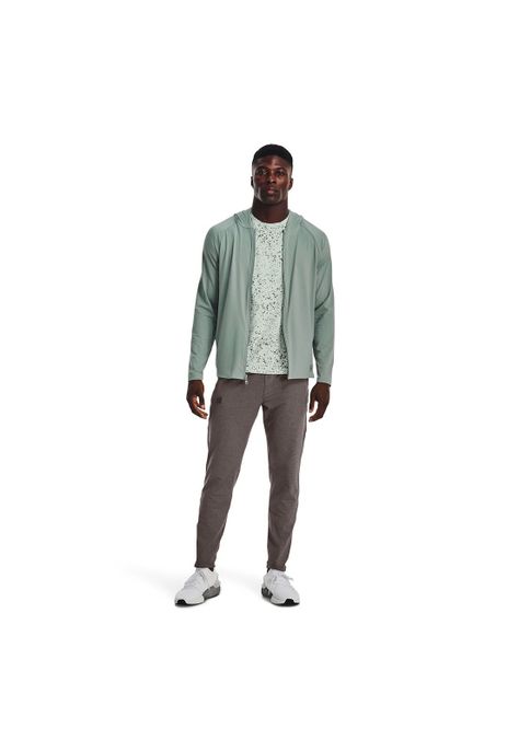 Polerón UA Meridian Full ZIP hombre Gris-5