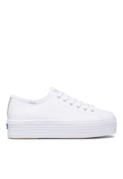 Zapatilla Mujer Triple Up Canvas Blanco -0