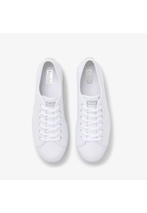 Zapatilla Mujer Triple Up Canvas Blanco -2