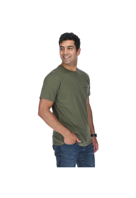 Polera M/C Hombre Jeep Tee Oliva-5