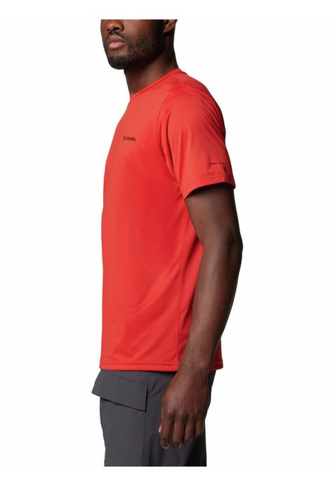 Polera Hombre Hike Crew Rojo-1