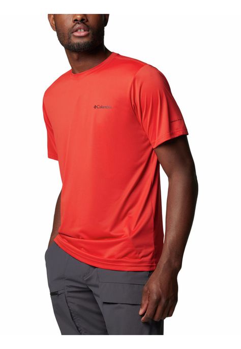 Polera Hombre Hike Crew Rojo-4