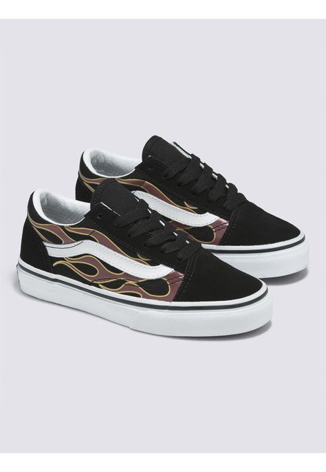 Zapatilla Urbana Niño Old Skool Negro -0