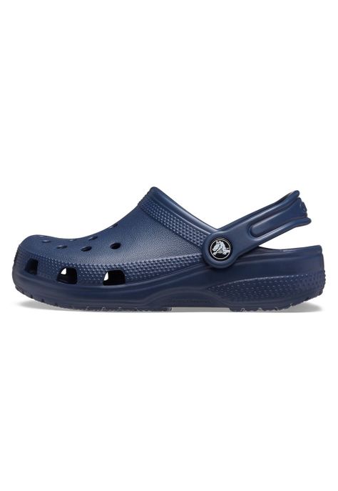 Zueco Crocs Niño Classic Clog T Azul Marino-1