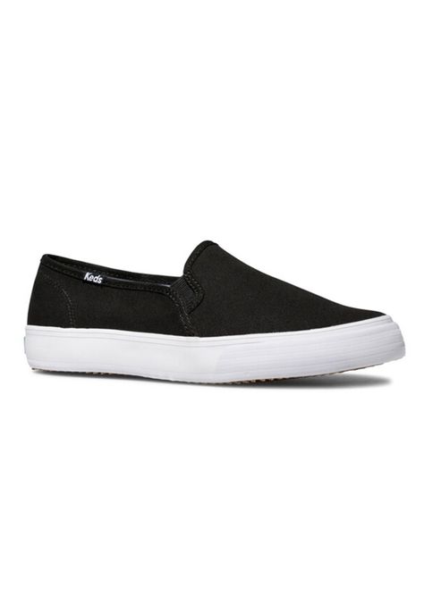 Zapatilla Negra Mujer Double Decker -3