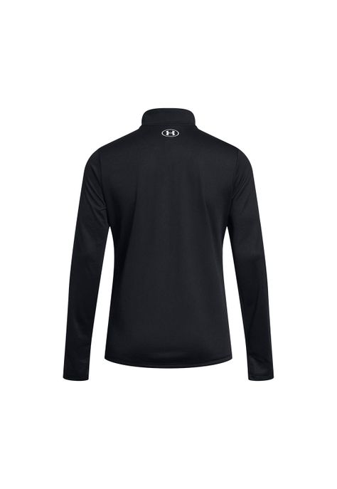 Polerón UA Tech half zip para mujer Negro-1