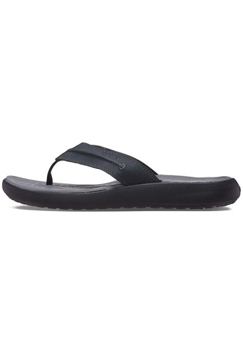 Sandalia Crocs Hombre Yukon Vista Ii Flip Negro-1