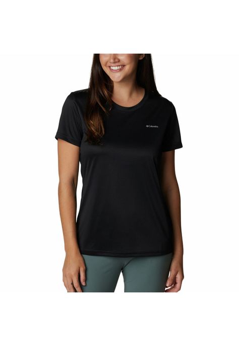 Polera Polo Mujer Columbia Hike Ss Negro-0