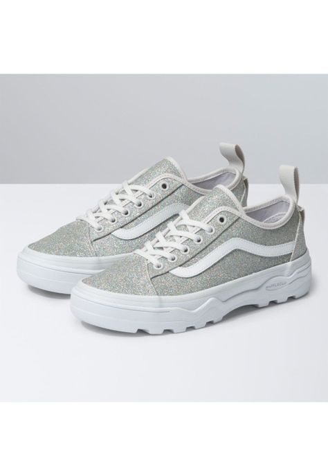 Zapatilla Unisex Sentry Old Skool Wc Glitter Gris-0