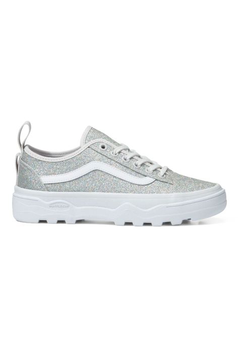Zapatilla Unisex Sentry Old Skool Wc Glitter Gris-4