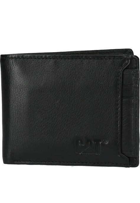 Billetera Cuero Hombre Cardholder Negro-0