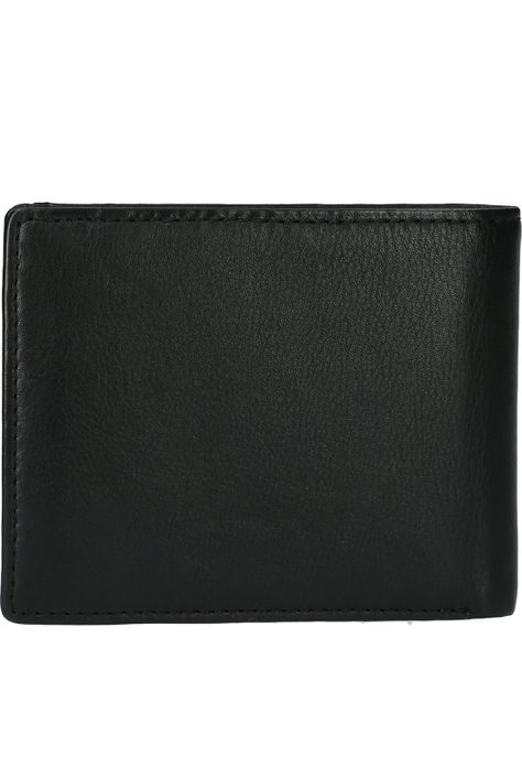 Billetera Cuero Hombre Cardholder Negro-2
